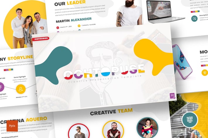Ochtopuse - Creative Powerpoint Template