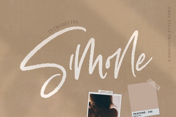 Simone Script Font