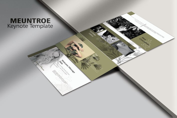 MEUNTROE - Minimals Keynote Template