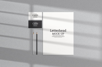Branding stationery mockup m1