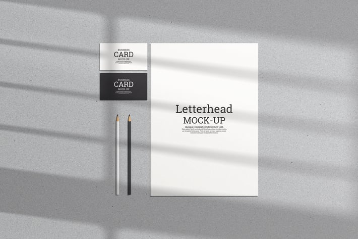 Branding stationery mockup m1