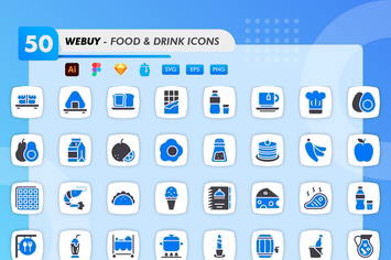 Webuy - Food & Drink Icons