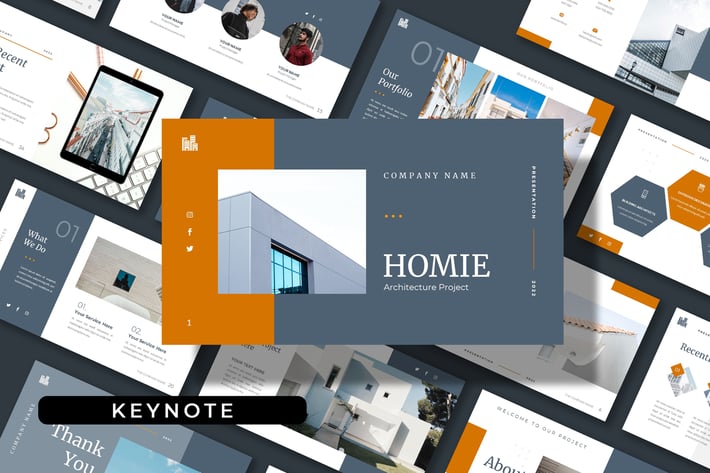 HOMIE - Clean Presentation Keynote