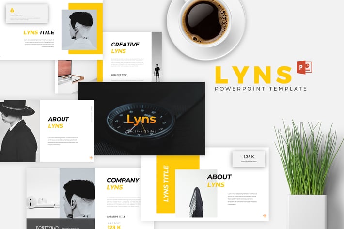 LYNS - Creative Powerpoint Template
