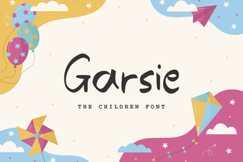 Garsie - The Children Font