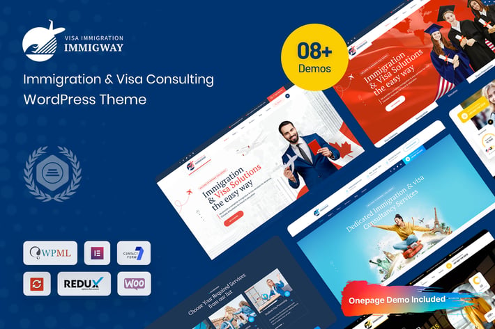 Immigway - Immigration and Visa Consulting Theme