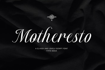 Motheresto - Classic Elegant Script Font