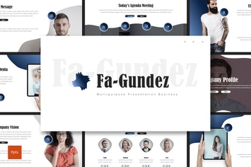 Fa-Gundez - Business Powerpoint Template