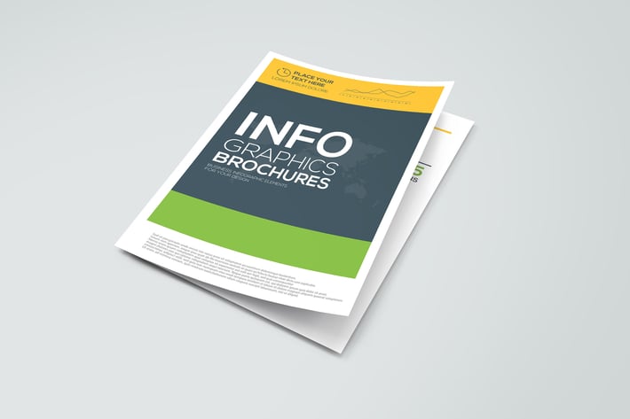 Business infographics elements for Brochures