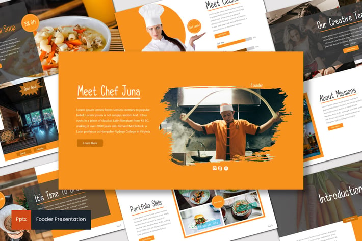 Fooder - Powerpoint Template