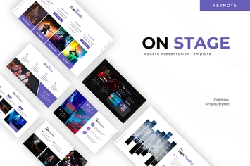 On Stage - Keynote Template