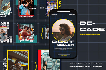  DECADE Instagram Template