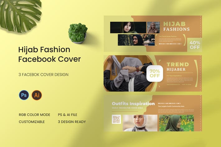 Hijab Fashion Facebook Cover