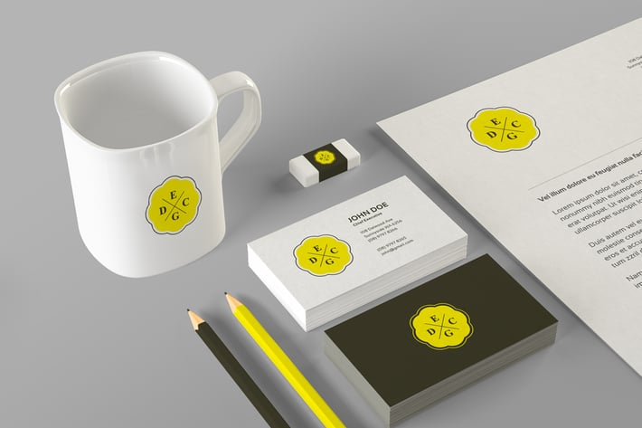 Brand Identity Mockups V3