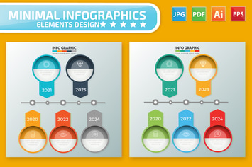 Timeline Infographic Elements