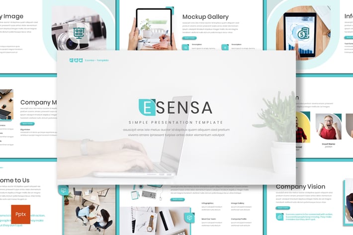 Esensa - Simple Powerpoint Template