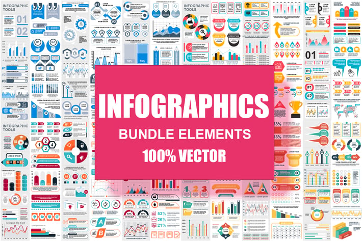 Infographic Elements Template Info Graphics