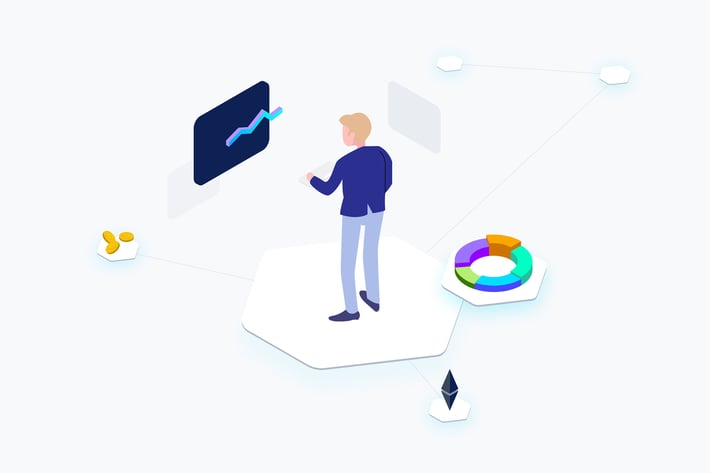 Business Cryptocurrency Isometric Illustration