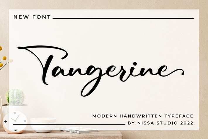 Tangerine Script