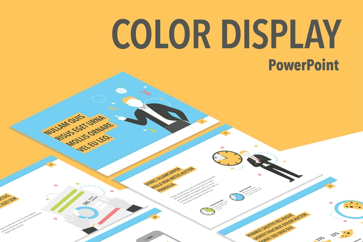 Color Display PowerPoint Template