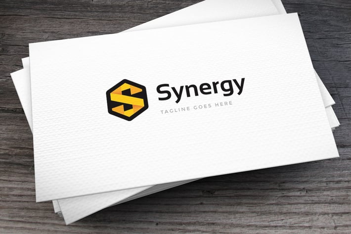 Synergy Letter S Logo Template