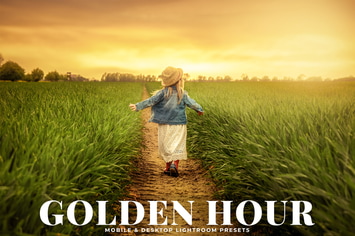 Golden Hour Mobile & Desktop Lightroom Presets
