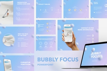 Bubbly Focus PowerPoint Template
