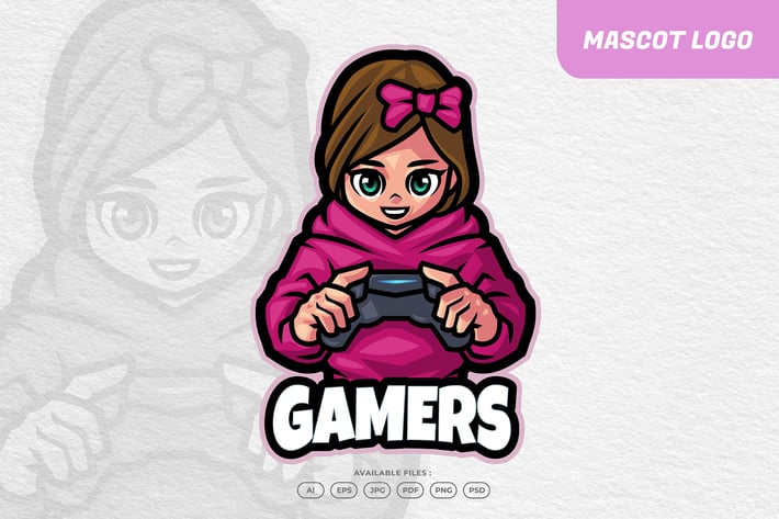 Gamer Kid Logo