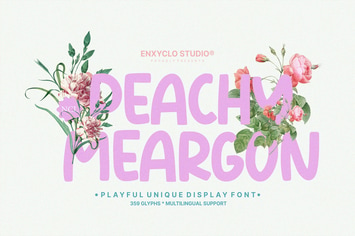 NCL Peachy Meargon - Playful Handwritten Font