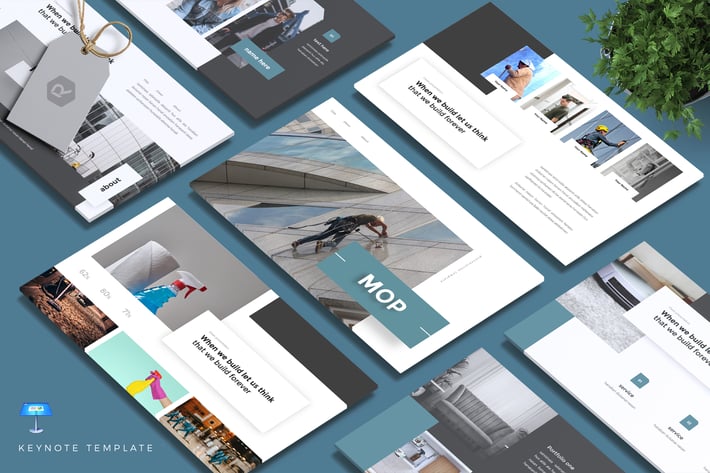 MOP - Cleaning Service Keynote Template