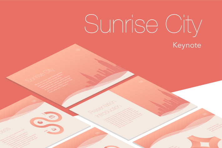 Sunrise City Keynote Template