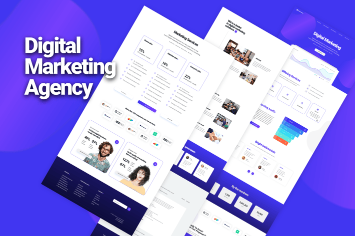 DMA - Digital Marketing Agency Design Template