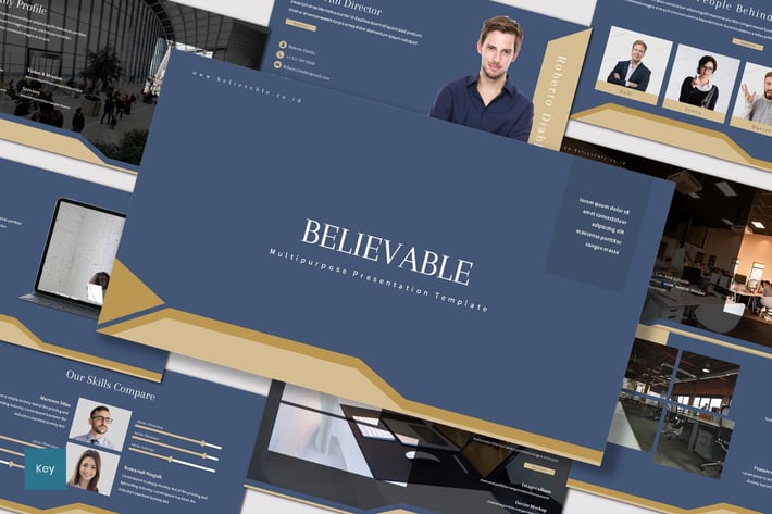 Believable - Keynote Template