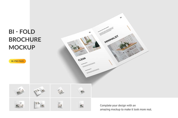 Bifold Brochure Mockup
