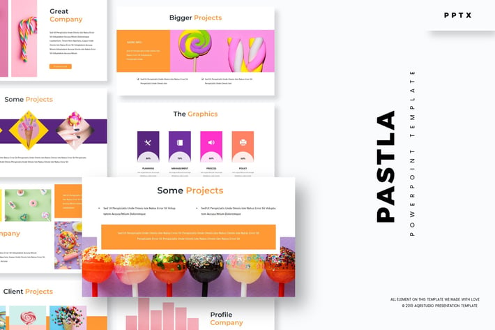 Pastla - Powerpoint Template