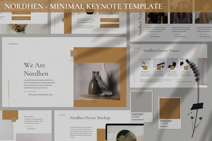 Nordhen - Minimal Keynote Template