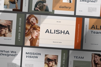 Alisha Brand Template