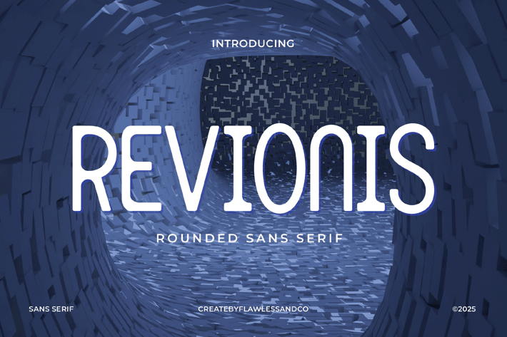 Revionis - Rounded Sans Serif 