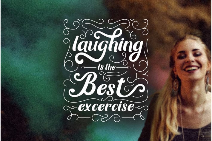Laughing is the best excercise - Quote 