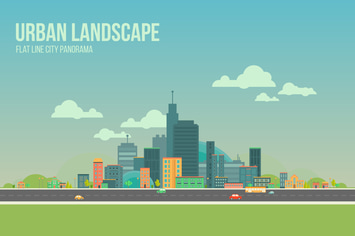 Urban Landscape Background