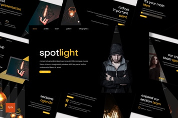 Spotlight - Powerpoint Template