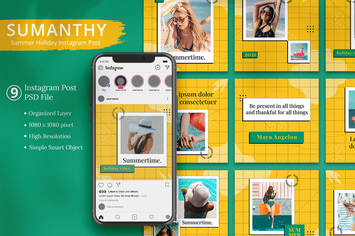 Sumanthy - Summer Holiday Instagram Post