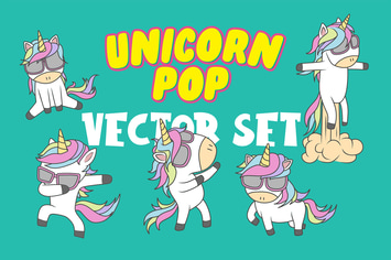 Unicorn Pop Vector