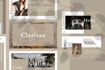 Clarissa - Keynote Template