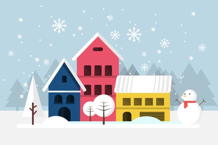 Winter - Illustration Background