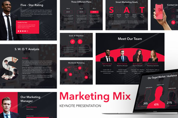 Marketing Mix Keynote Template