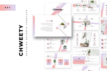 Chweety Feminine Keynote Template