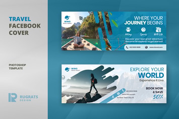 Travel R2 Facebook Cover Template