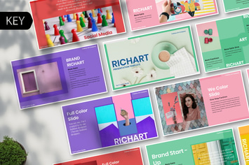 Rechart Creative Keynote Template