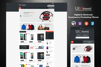 Leo Asenti Prestashop Electronics Theme